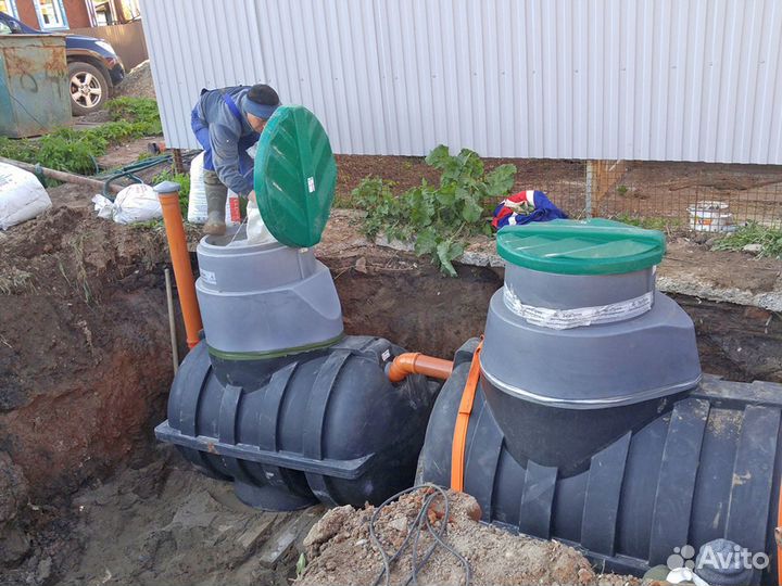 Септик Малахит 8 под ключ