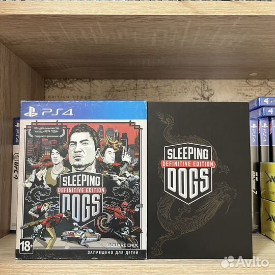 Sleeping dogs ps4 artbook издание