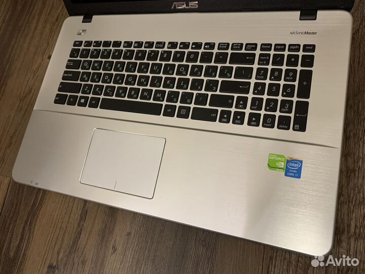 Игровой Asus 17.3 i7-4510/GT 840 2Gb/SSD 480 Gb/8