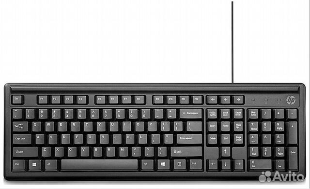 Клавиатура HP Keyboard 100, black