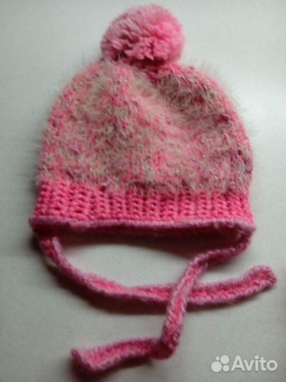 Шапочка и шарфик для девочки