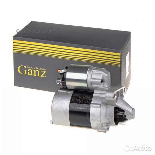 Ganz GIP14008 Стартер (12V,0,85kW)