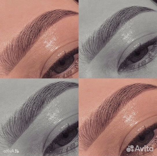 Коррекция и окрашивание бровей