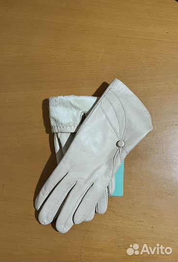 Перчатки женские нат. кожа