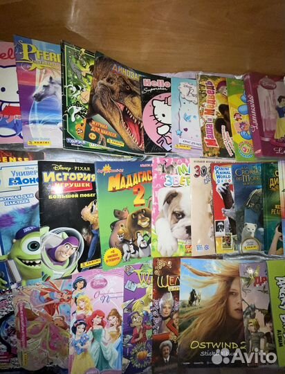 Коллекции альбомов с наклейками Панини- Panini