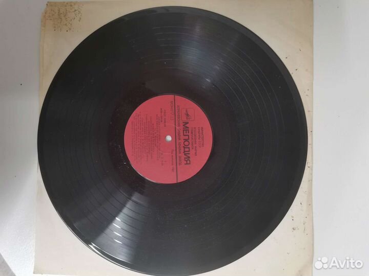 Виниловые грампластинки СССР