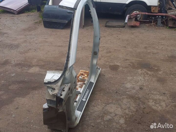 Порог левый renault megane 2