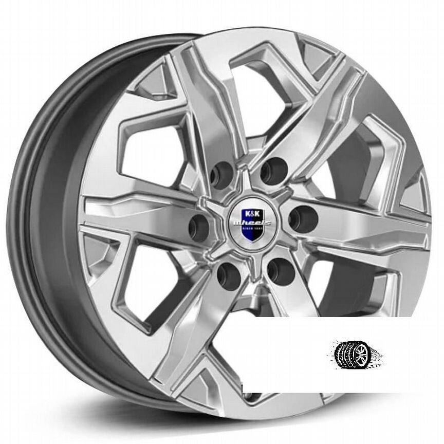 Литые диски K&K 7.5×R17 6×139.7