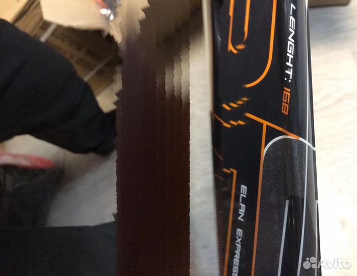 Горные лыжи Elan eflex6 +Rossignol ботинки