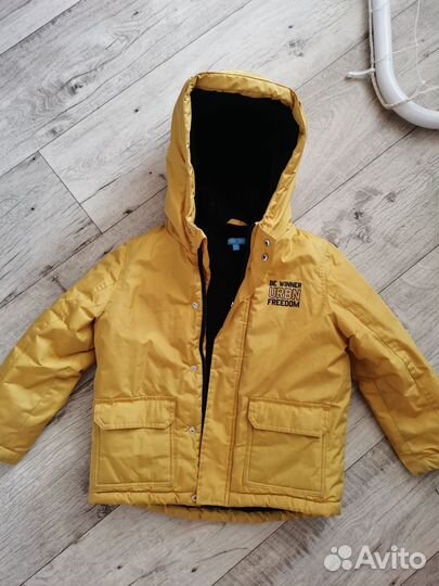 Парка куртка детская зимняя