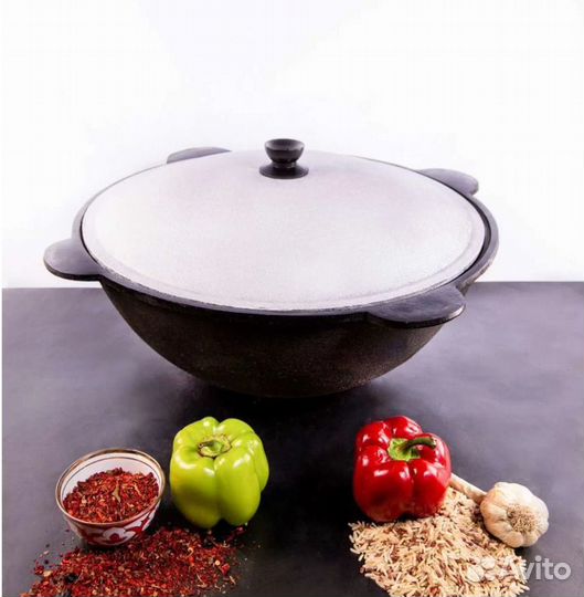 Узбекский чугунный казан 12 литров в Ялте