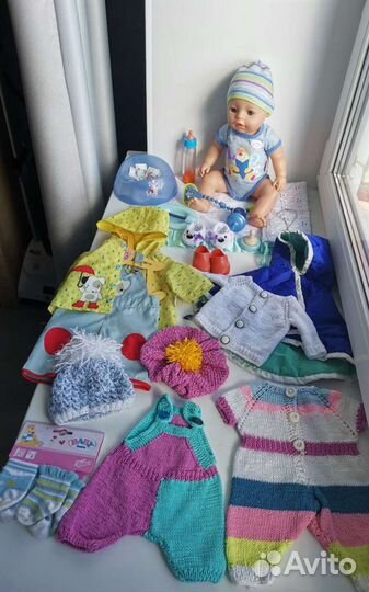 Пупс baby born мальчик