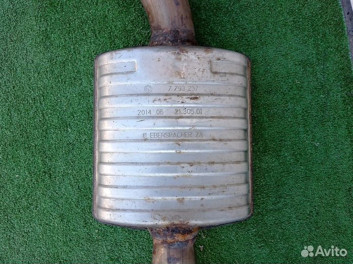 Банка глушителя BMW X1