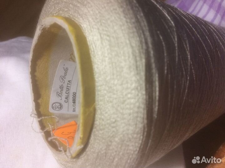 Пряжа итальянская в бобинах