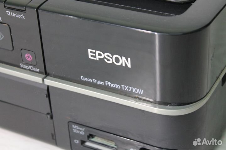 Мфу с Wi-Fi Epson TX710w сетевой, 6 цветов (заправ