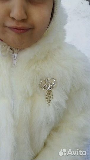 Шуба белая