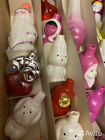 Елочные игрушки СССР малютка иней