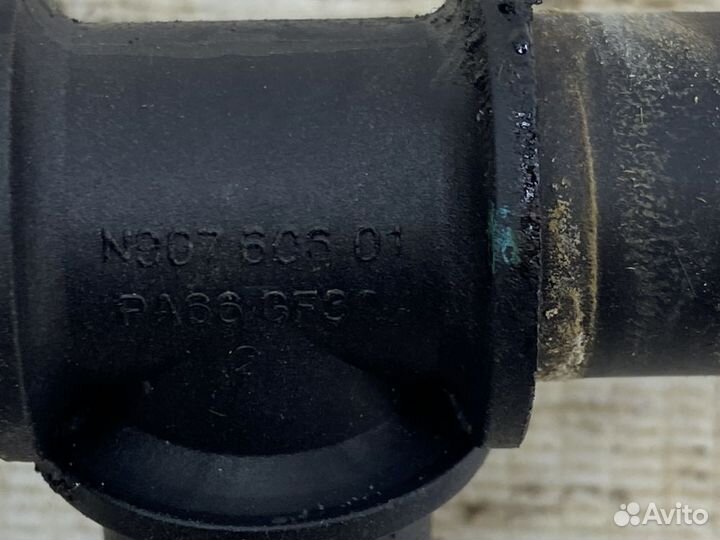 Патрубок системы охлаждения Volkswagen Tiguan I рестайлинг (2011—2019)