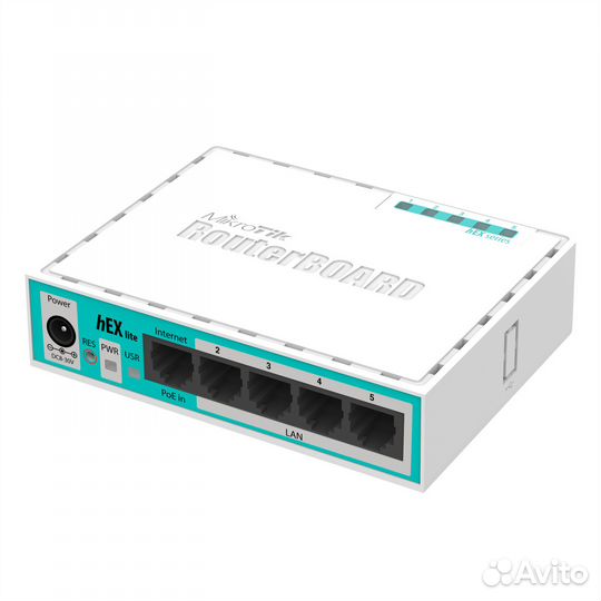 Роутер MikroTik RB750r2 - hEX lite