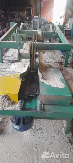 Грп-500 станок деревообрабатывающий трехпильный