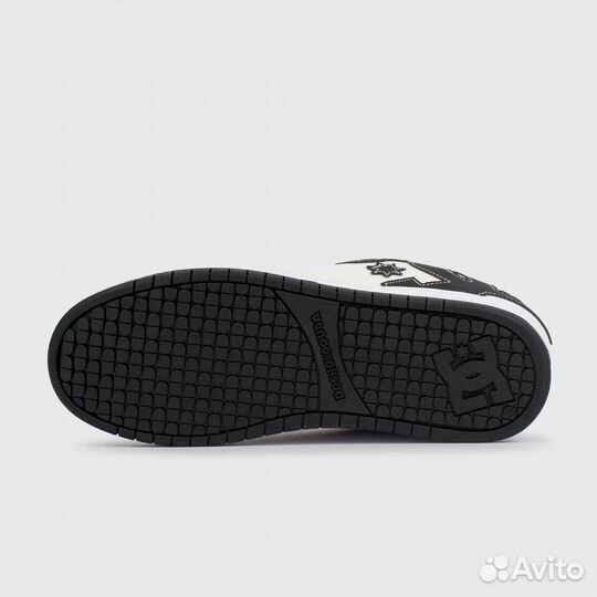 Кеды DC Shoes Court Graffik White / Logo Black