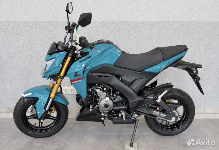 Новый мотоцикл kawasaki Z125