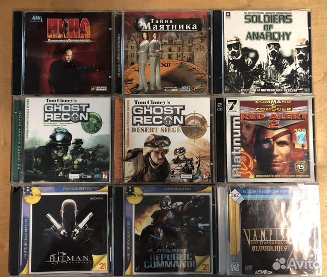 Игры на DVD дисках для пк в ассортименте
