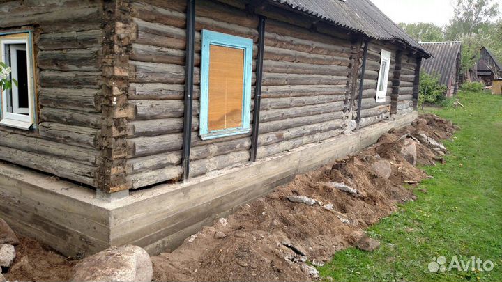 Замена венцов деревянного дома