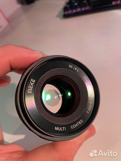 Объектив Meike 1.4/35, E-mount