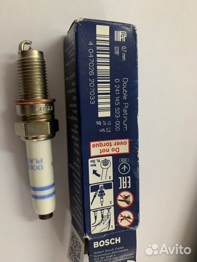 Свечи зажигания bosch platinum