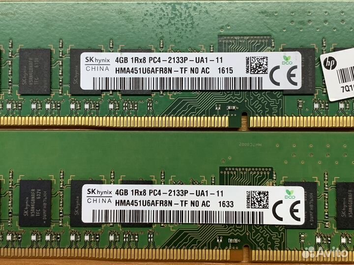 Оперативная память 4GB DDR4 2133MHz Hynix