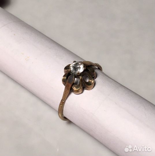 Серебряное кольцо винтаж СССР