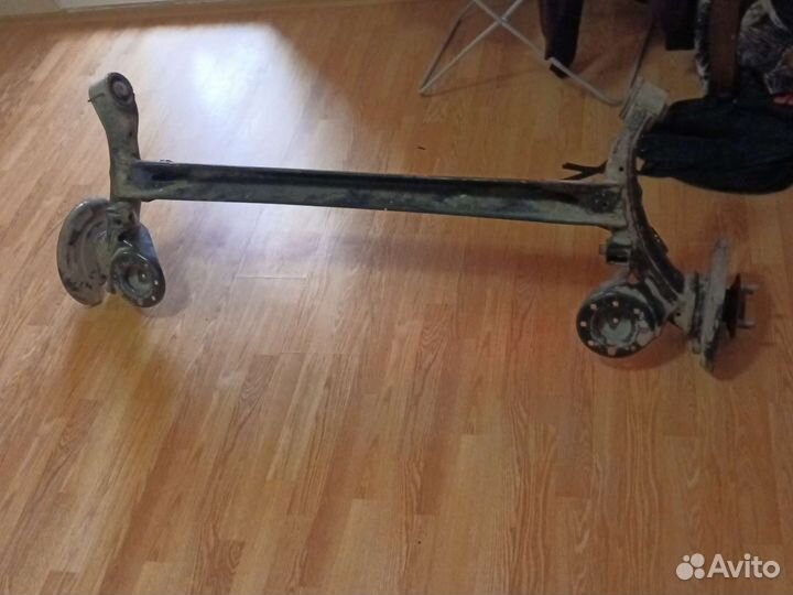 Задняя балка на hyundai solaris