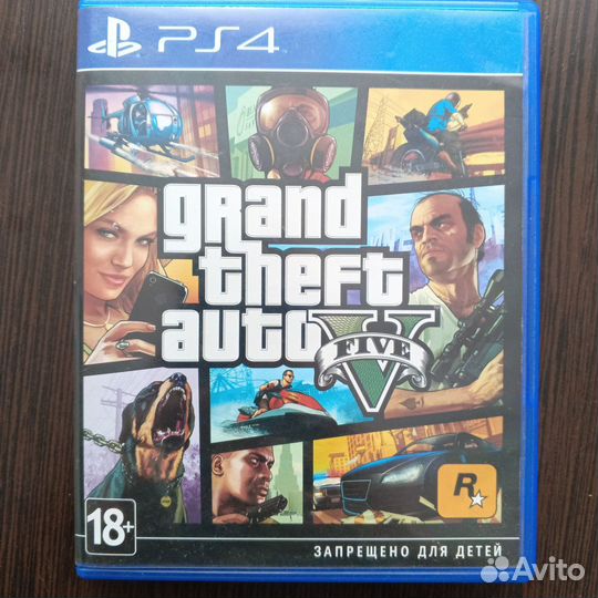 Игра GTA 5 на ps4