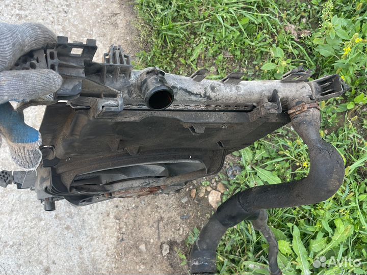 Радиатор основной opel corsa d