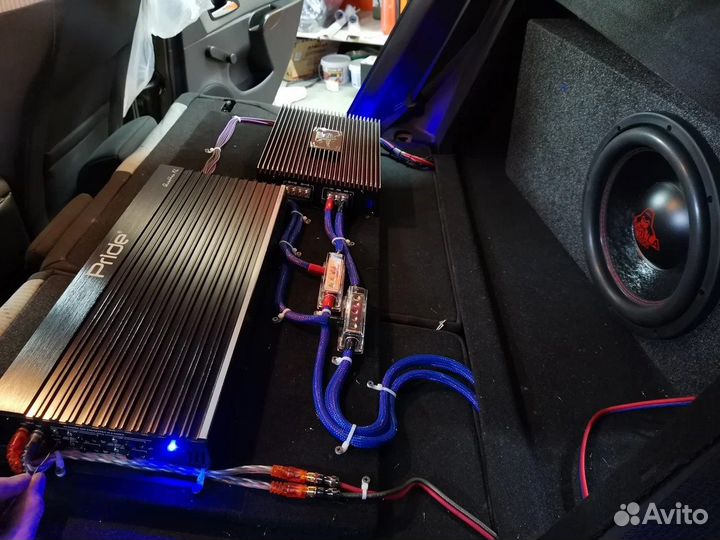 Установка акустических систем/автозвука