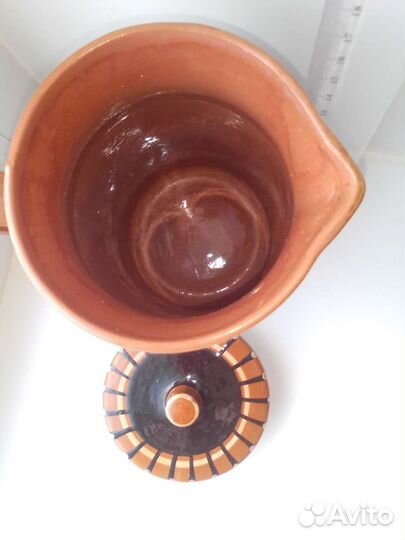 Графин с бокалами и Глиняная кружка СССР