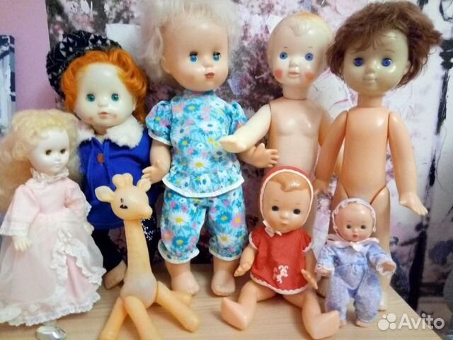 Куклы и пупсы СССР
