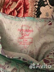 Платье футуринго 134