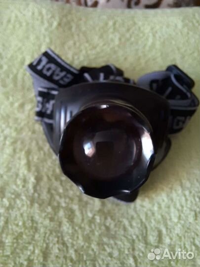 Фонарь налобный