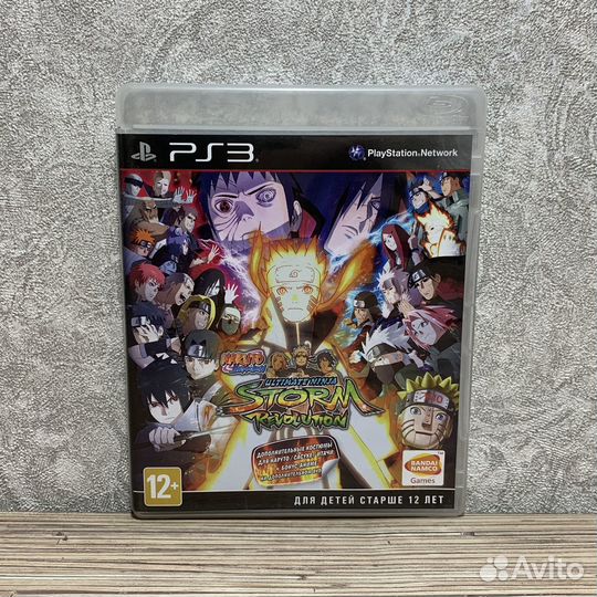 Naruto Ultimate Ninja Storm Evolution на PS3