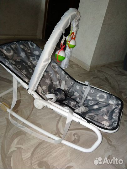 Детская шезлонг качалка