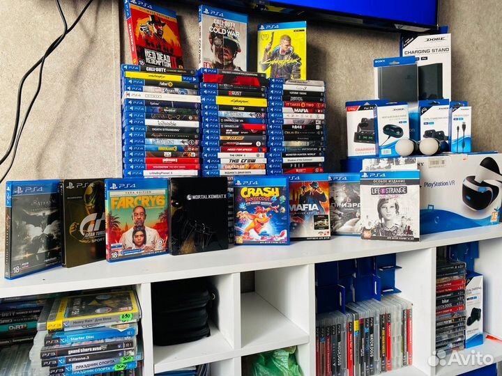 Игры для Sony Playstation 4 / Диски PS4