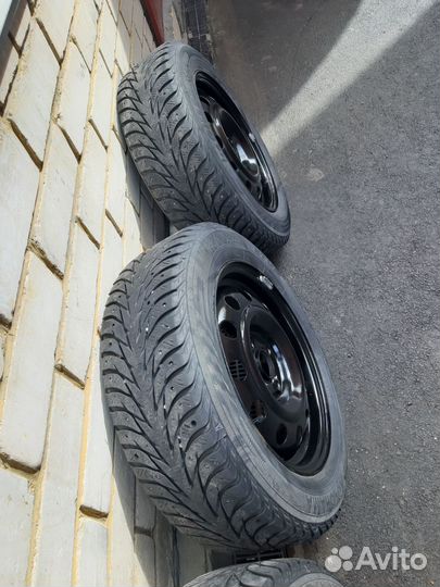 Диски r15 4x100 цо 54.1 с резиной б.у