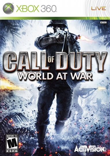 Call of Duty 5 : World AT War Xbox 360 рус. б\у