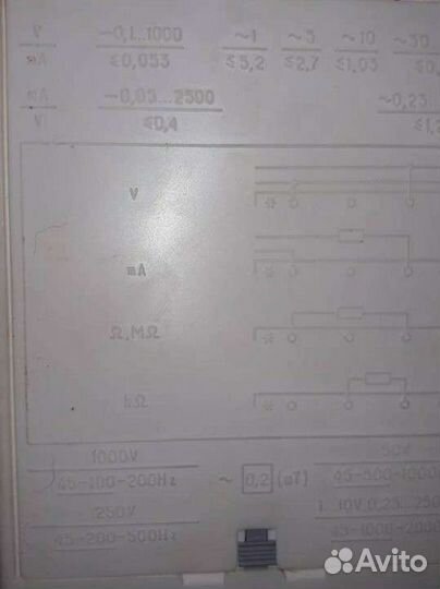 Электроизмерительный прибор Ц4342. СССР