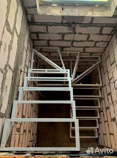 Металлические каркасы Установка