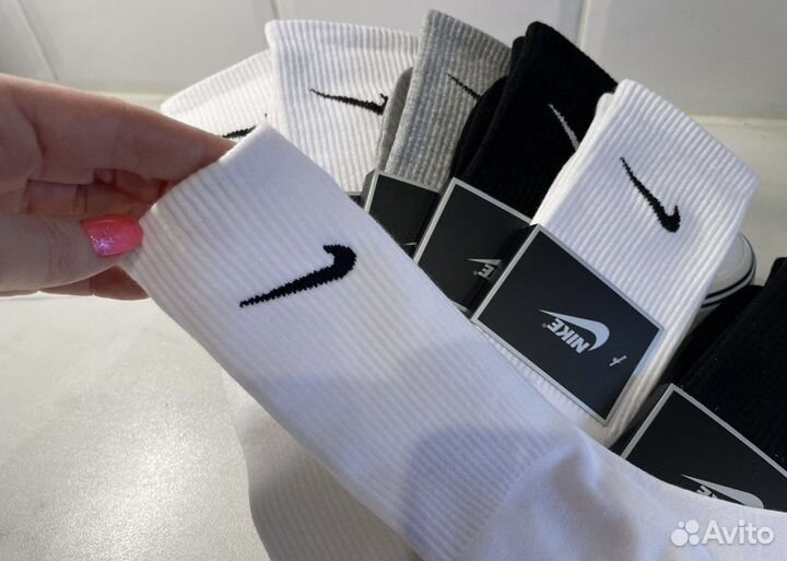 Носки nike высокие