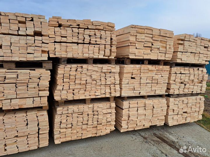 Доска обрезная 50*200*6000