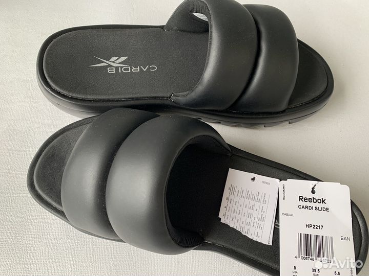 Шлепки женские Reebok, оригинал р/EUR 38,5